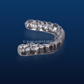 Plastic dental night guard